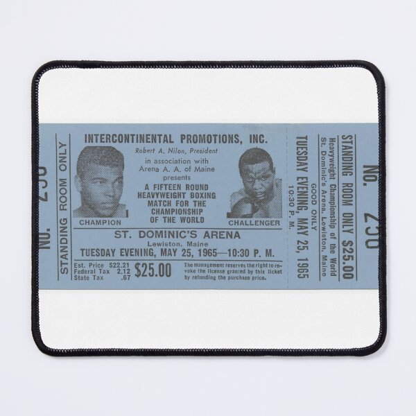 Item preview, Muhammad Ali/Sonny Liston ticket designed and sold by cheechlaroo13.