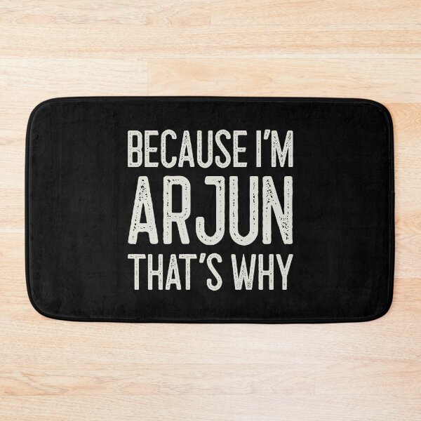 Item preview, Because I’m Arjun That’s Why Funny Personalized Name designed and sold by MariosNydras.