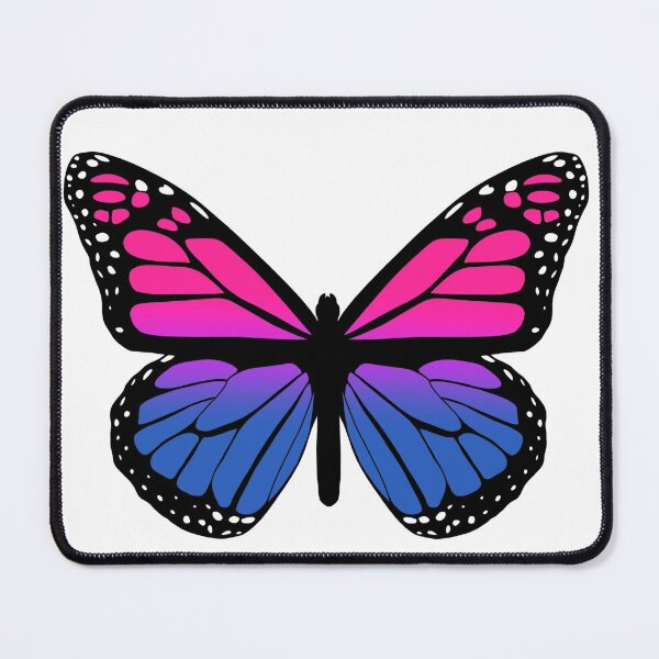 Item preview, subtle bi flag butterfly gradient designed and sold by Jaymesarah.