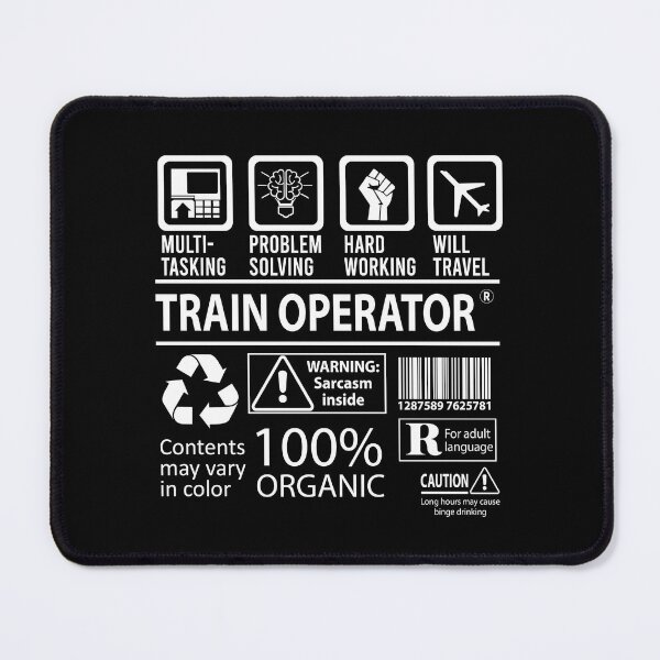 Item preview, Train Operator T Shirt - MultiTasking Certified Job Gift Item Tee designed and sold by killingworthhi.