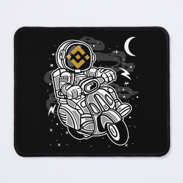 Item preview, Astronaut Scooter Binance BNB Coin To The Moon Crypto Token Cryptocurrency Blockchain Wallet HODL designed and sold by AdamRoberts90.