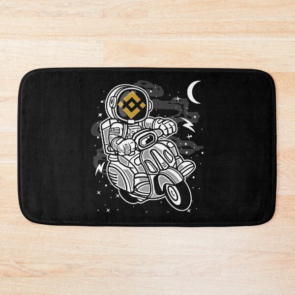 Item preview, Astronaut Scooter Binance BNB Coin To The Moon Crypto Token Cryptocurrency Blockchain Wallet HODL designed and sold by AdamRoberts90.
