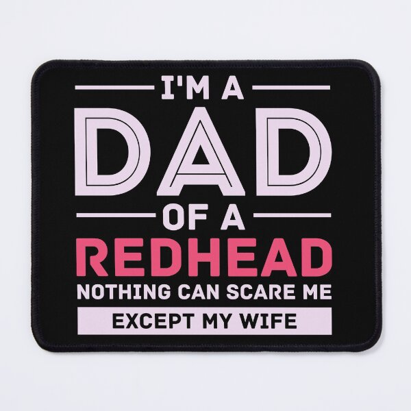 Item preview, Redhead Hair Dad Fathers day Funny Saying designed and sold by CuteDesigns1.