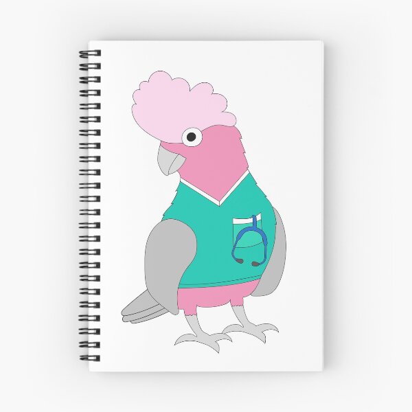 Item preview, Galah Nurse on White designed and sold by Digitaldingo.