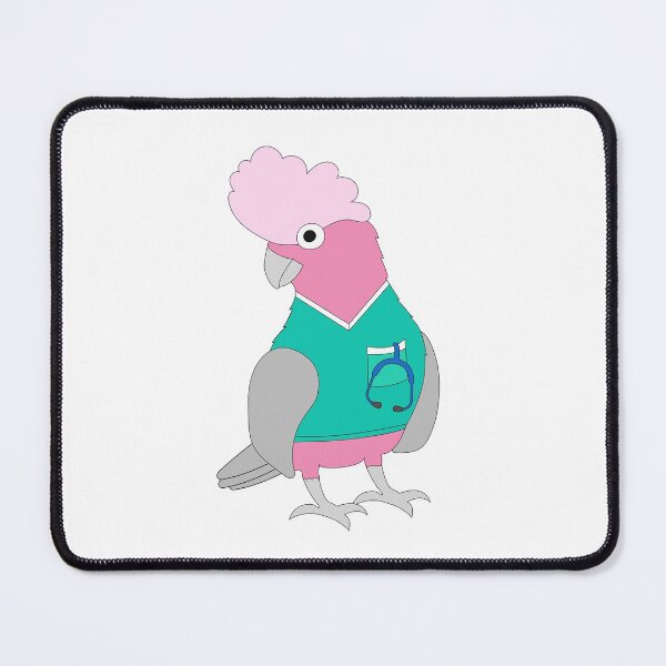 Item preview, Galah Nurse on White designed and sold by Digitaldingo.