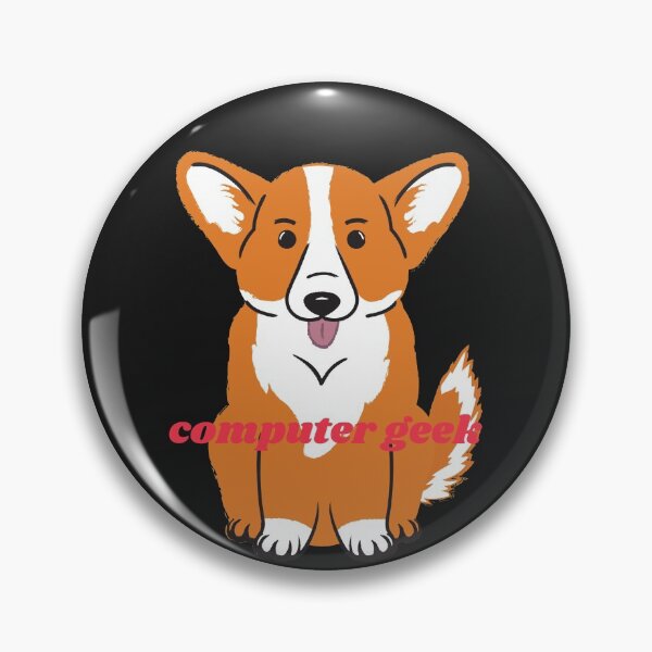 Item preview,  TV Geek Dog Cute Geek Computer  Dog  Luv You designed and sold by johnrk.