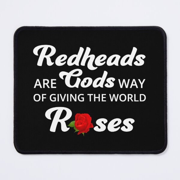 Item preview, Redhead Hair Quote Funny Humour Saying designed and sold by CuteDesigns1.
