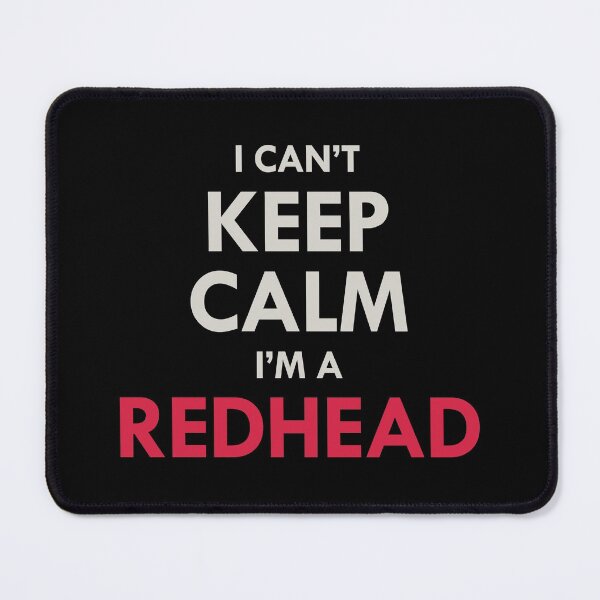 Item preview, Redhead Hair Quote Funny Humour Saying designed and sold by CuteDesigns1.