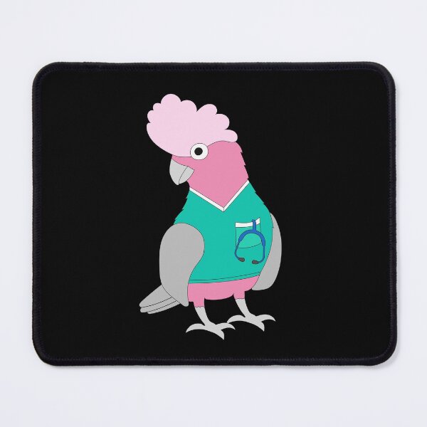 Item preview, Galah Nurse on Black designed and sold by Digitaldingo.