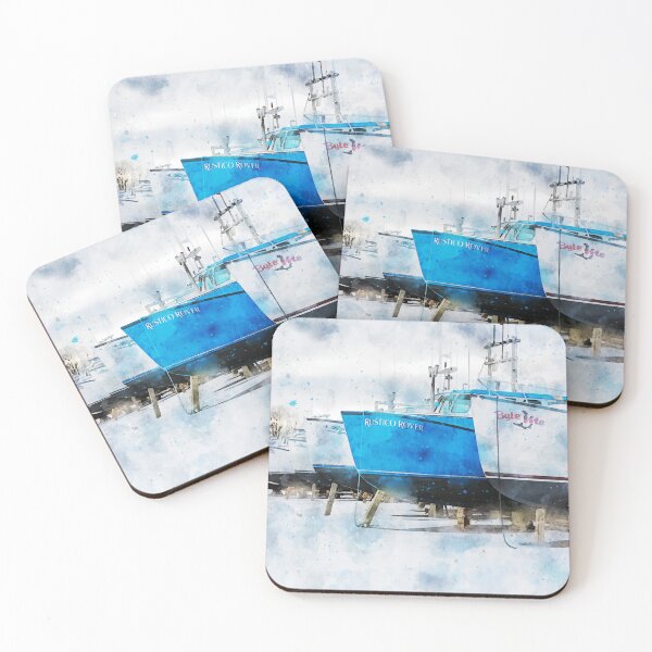Item preview, North Rustico Fishing Boats PEI 4 designed and sold by Robert Alsop.