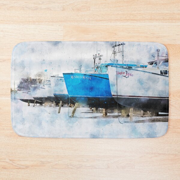 Item preview, North Rustico Fishing Boats PEI 4 designed and sold by Robert Alsop.