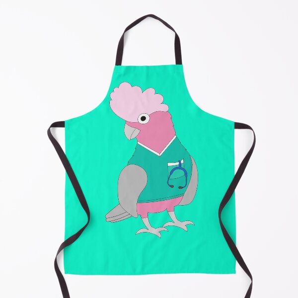 Item preview, Galah Nurse on Aqua designed and sold by Digitaldingo.
