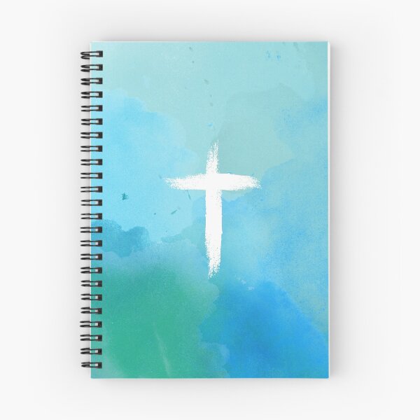 Item preview, Blue Colored Cross designed and sold by StoicQuotes.