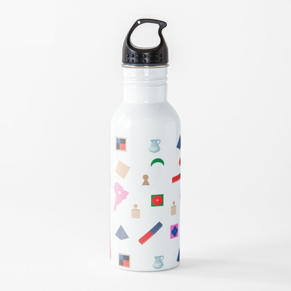 Montessori materials gift present for Montessori teacher or Montessori mom Water Bottle