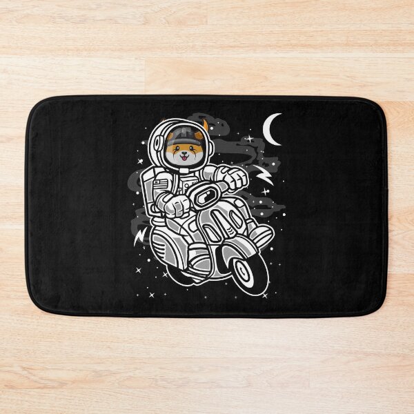 Item preview, Astronaut Scooter Floki Inu Coin To The Moon Crypto Token Cryptocurrency Blockchain Wallet HODL designed and sold by AdamRoberts90.