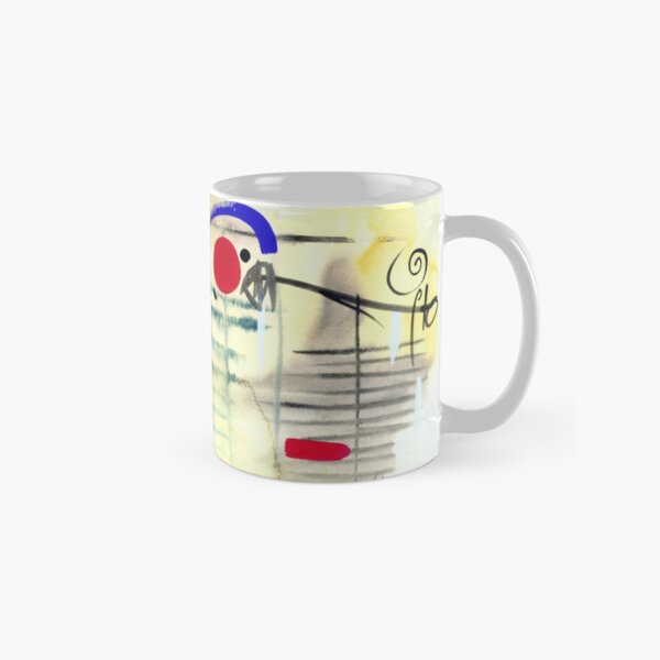 Oriental Abstract Art Print Classic Mug