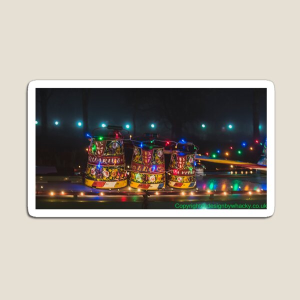 Canal Art Buckets ala fairy lights Magnet