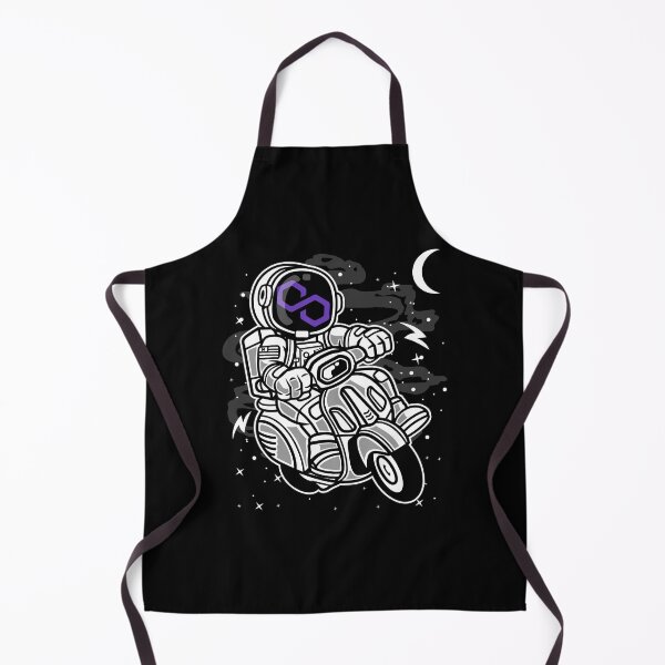 Item preview, Astronaut Scooter Polygon Matic Coin To The Moon Crypto Token Cryptocurrency Blockchain Wallet HODL designed and sold by AdamRoberts90.