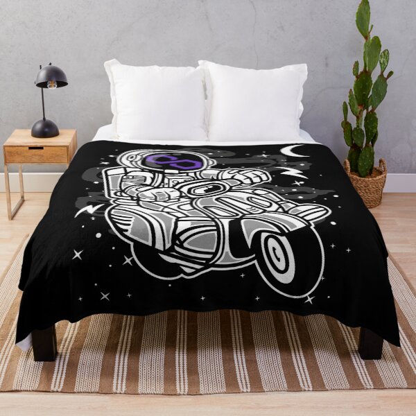 Item preview, Astronaut Scooter Polygon Matic Coin To The Moon Crypto Token Cryptocurrency Blockchain Wallet HODL designed and sold by AdamRoberts90.