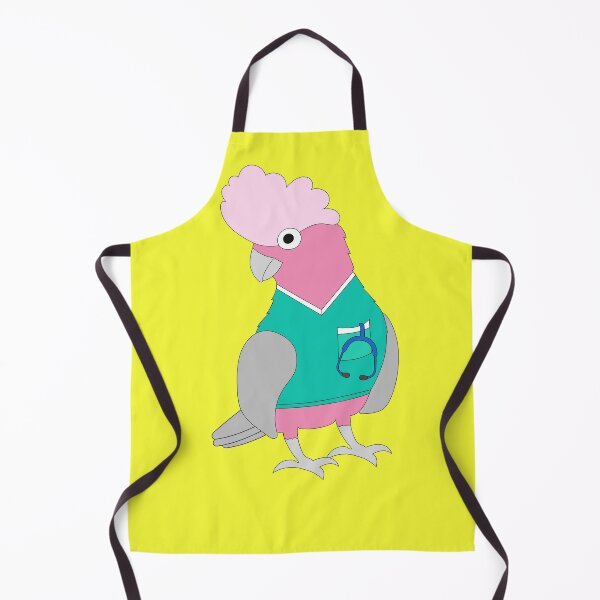 Item preview, Galah Nurse on Yellow designed and sold by Digitaldingo.