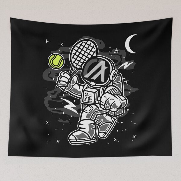 Item preview, Astronaut Tennis Algorand ALGO Coin To The Moon Crypto Token Cryptocurrency Blockchain Wallet HODL designed and sold by AdamRoberts90.