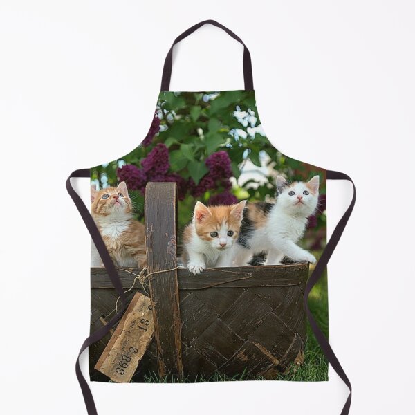 Item preview, Kittens in a Classic Vintage Basket designed and sold by Comfy Creations.