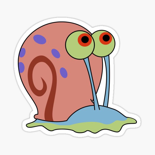 Gary the Snail Sticker