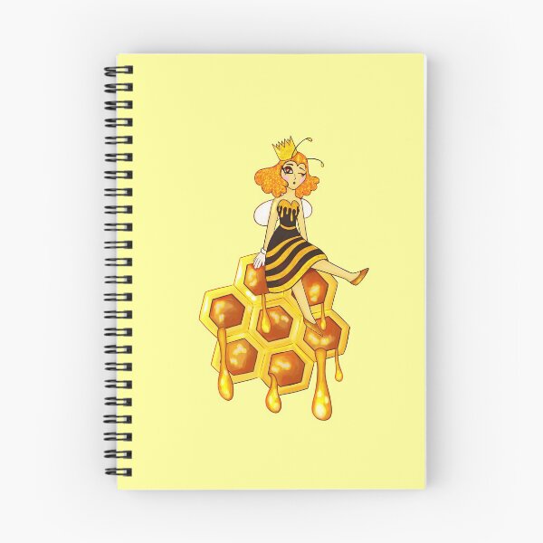 Item preview, Cartoon Queen Bee and Honeycomb designed and sold by Fluffyllama7.