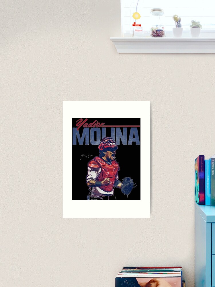 Yadier Molina Artwork T-Shirt by Positive Images - Pixels