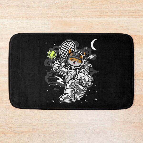 Item preview, Astronaut Tennis Floki Inu Coin To The Moon Crypto Token Cryptocurrency Blockchain Wallet HODL designed and sold by AdamRoberts90.