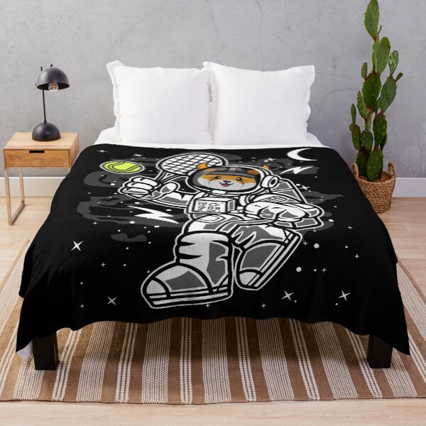 Item preview, Astronaut Tennis Floki Inu Coin To The Moon Crypto Token Cryptocurrency Blockchain Wallet HODL designed and sold by AdamRoberts90.