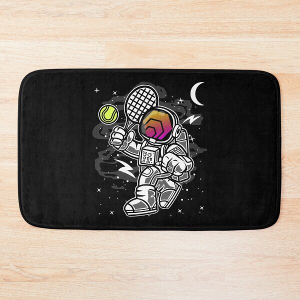 Item preview, Astronaut Tennis HEX Coin To The Moon Crypto Token Cryptocurrency Blockchain Wallet HODL designed and sold by AdamRoberts90.