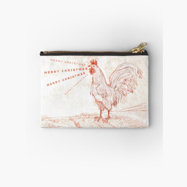 Item preview, Merry Christmas Rooster designed and sold by Michele Meister.