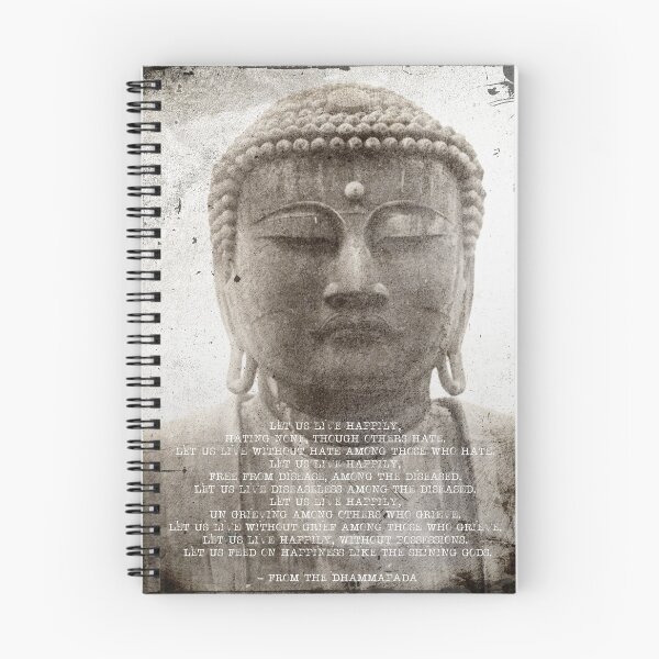 Item preview, Buddha Collage with Excerpt from Dhammapada designed and sold by TheMurphyGirl.