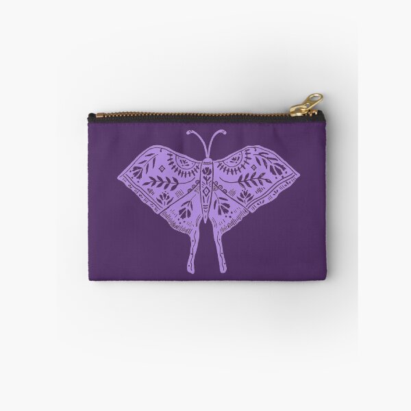 Item preview, Purple Folk Art Moth Butterfly designed and sold by Brenander.