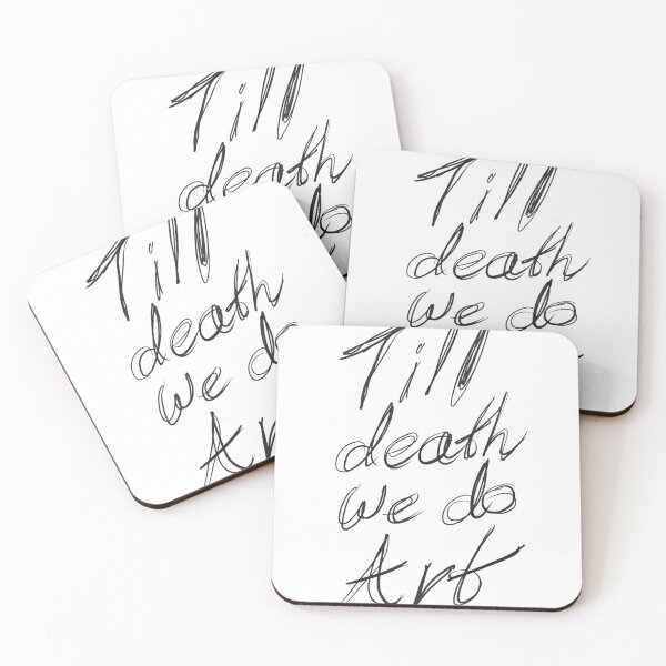 Item preview, Till Death We Do Art designed and sold by FascinoStudios.
