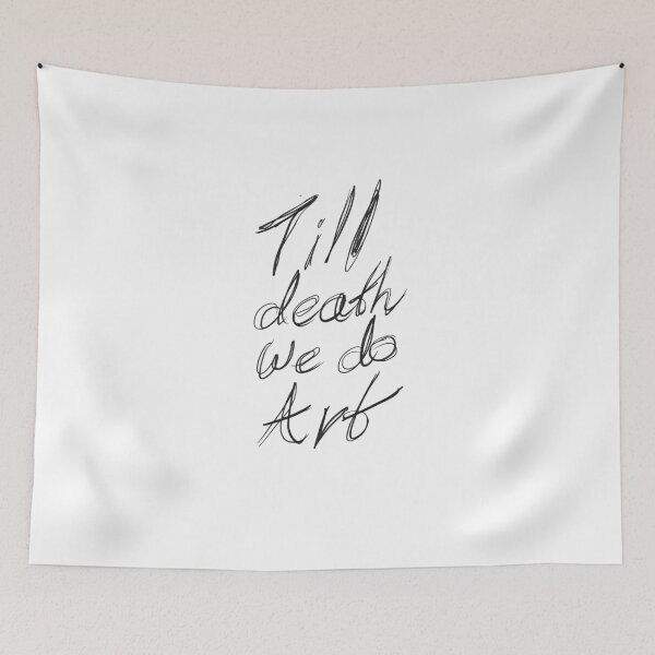 Item preview, Till Death We Do Art designed and sold by FascinoStudios.