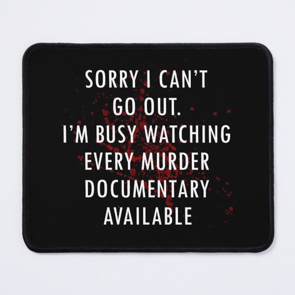 Item preview, True Crime Thriller Serial Killer TV Shows designed and sold by CuteDesigns1.
