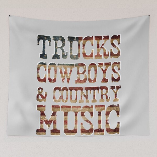Item preview, Trucks, Cowboys _amp_ Country Music   designed and sold by SchulistJosh.