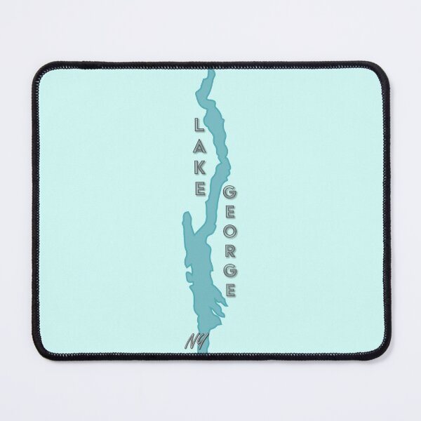 Item preview, Lake George Outline and Text designed and sold by gillrosedraws.