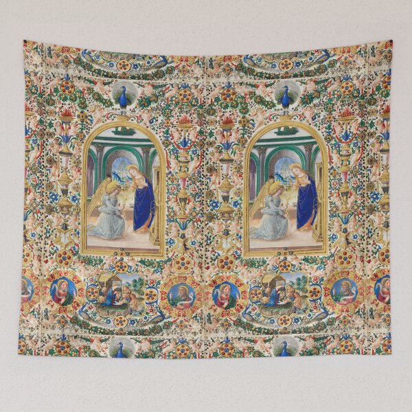 Item preview, Virgin Mary Annunciation and Nativity Christmas Scene designed and sold by opptop.