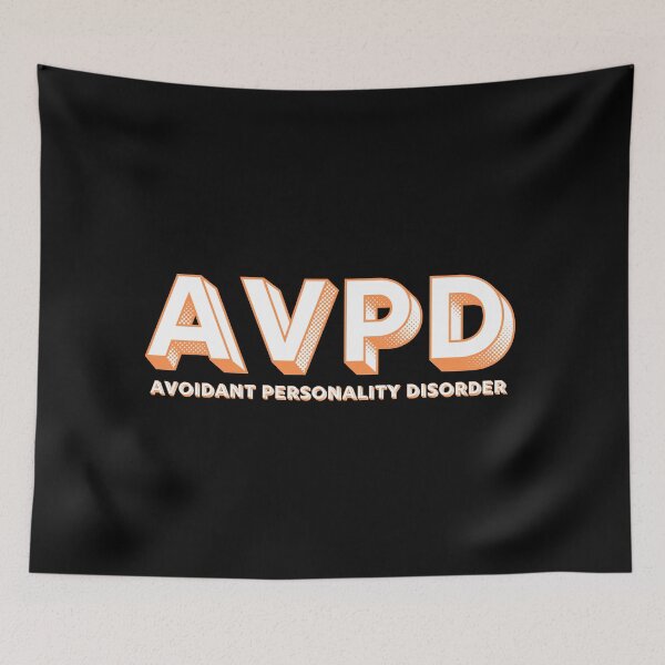 Item preview, Avoidant Personality disorder Colorful Orange designed and sold by Creative Life.
