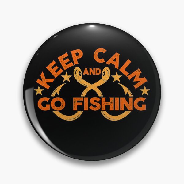 Artikelvorschau, Keep Calm And Go Fishing Fish Hooks entworfen und verkauft von Designs By David.