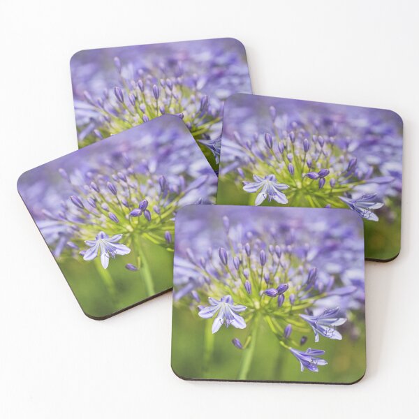 Item preview, Agapanthus With Natural Paint designed and sold by Joy Watson - Natural Light Photography .