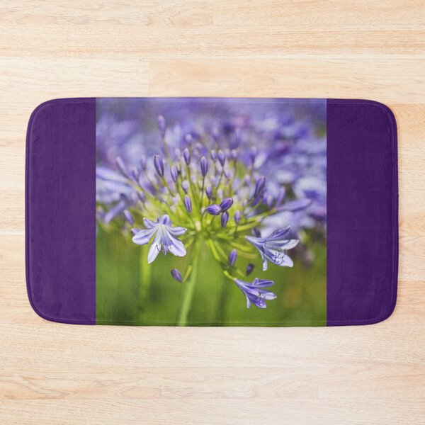 Item preview, Agapanthus With Natural Paint designed and sold by Joy Watson - Natural Light Photography .