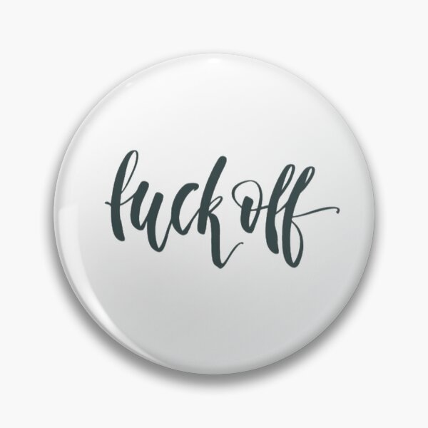 Item preview, F*ck Off | Funny Text | Black Handwritten Cursive designed and sold by tomefromme.