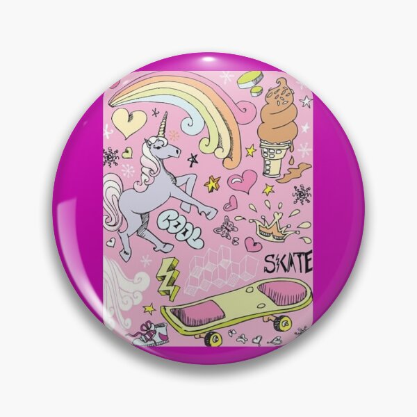 Aperçu de l'œuvre Art Licorne Rose créée et vendue par Technifty.