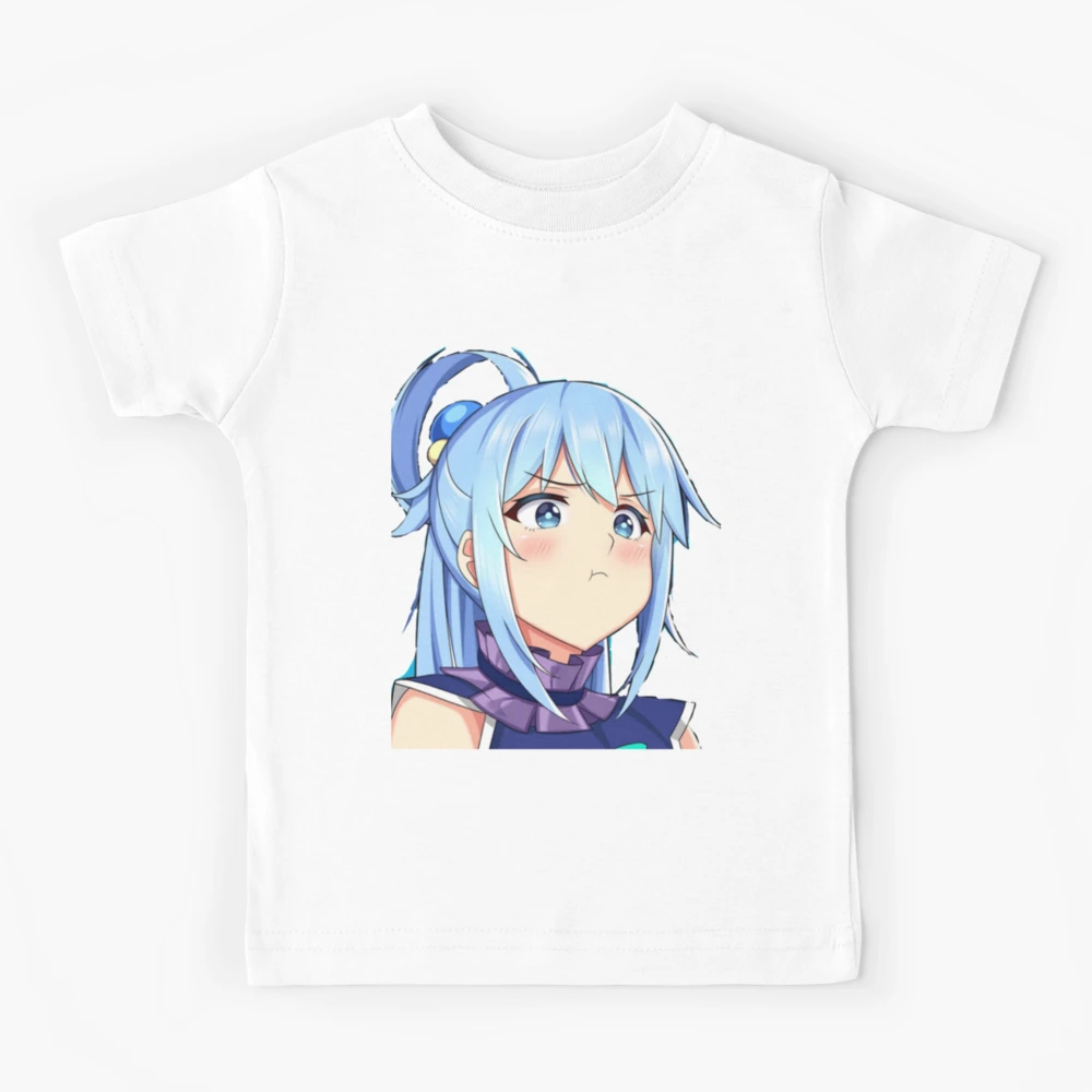 Aqua Konosuba - Roblox Aesthetic Anime Shirts Roblox Emoji,Minion Emoji App  - free transparent emoji 