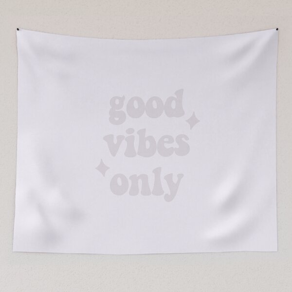 Item preview, good vibes only purple designed and sold by ViviTV.