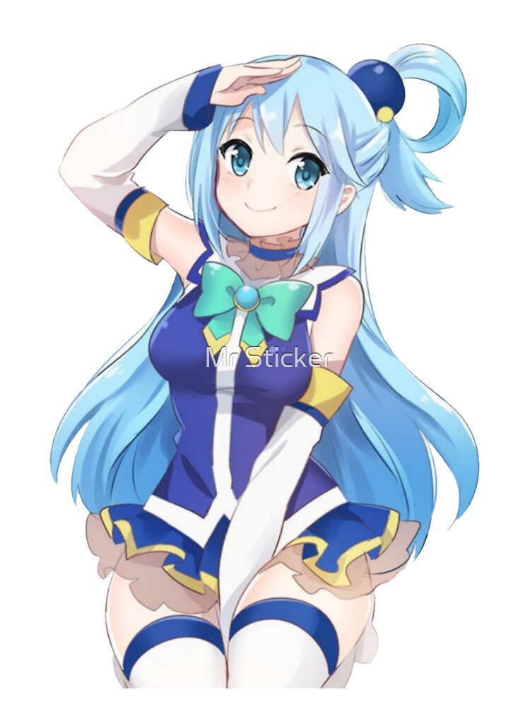 Smug Aqua : Konosuba  Anime girl neko, Aqua konosuba, Cute anime character